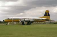 G-AOVT @ EGWC - Bristol Britannia 312. At the Imperial War Museum, Duxford. - by Malcolm Clarke