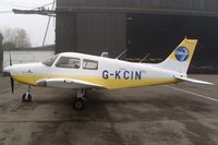 G-KCIN @ EGTR - Taken on a quiet cold and foggy day. With thanks to Elstree control tower who granted me authority to take photographs on the aerodrome. Previously G-CDOX. Operated by Cabair. - by Glyn Charles Jones