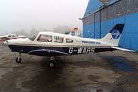 G-WARS @ EGTR - Taken on a quiet cold and foggy day. With thanks to Elstree control tower who granted me authority to take photographs on the aerodrome. Previously N9281X. Operated by Cabair. - by Glyn Charles Jones