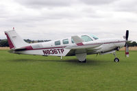 N836TP @ FISHBURN - Beech A36. The turbo version of the A36. At Fishburn Airfield, Co Durham, UK in 2005. - by Malcolm Clarke