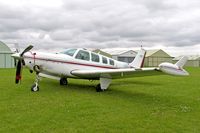 N836TP @ FISHBURN - Beech A36 at Fishburn Airfield, Co Durham, UK in 2005. - by Malcolm Clarke