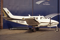 G-TUBS @ EGTC - Beech 65-80. Previously G-ASKM - now listed as destroyed. Seen here at Cranfield Airfield, Beds, UK. - by Malcolm Clarke