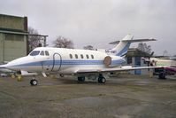 5N-AMY @ EGTC - Hawker Siddely HS-125-F403B at Cranfield Airfield, Beds, UK in 1990. - by Malcolm Clarke