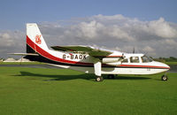 G-BADK @ EGTC - Britten-Norman BN2A-26 Islander at Cranfield Airfield, Beds, UK in 1988. - by Malcolm Clarke