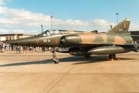 BR14 @ MHZ - Mirage 5BR of 42 Squadron Belgian Air Force on display at the 1989 Mildenhall Air Fete. - by Peter Nicholson