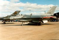 J-230 @ MHZ - F-16A Falcon of 322 Squadron Royal Netherlands Air Force at the 1989 Mildenhall Air Fete. - by Peter Nicholson