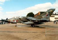 ZA606 @ MHZ - Tornado GR.1 of the Tactical Weapons Conversion Unit on display at the 1989 Mildenhall Air Fete. - by Peter Nicholson