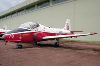 XW318 @ EGWC - BAC 84 Jet Provost T5A from RAF No 1 SoTT, Cosford and seen at Cosford 95. - by Malcolm Clarke