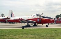 XW369 @ EGXG - BAC 84 Jet Provost T5A At the 1993 SSAFA Air Display held at RAF Church Fenton. - by Malcolm Clarke