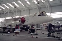 XR220 @ EGWC - BAC TSR-2 at the Aerospace Museum, RAF Cosford. - by Malcolm Clarke
