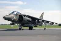 ZD347 @ EGXW - British Aerospace Harrier GR5 at RAF Waddington's Photocall in 1990. - by Malcolm Clarke