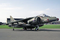 ZD352 @ EGUA - British Aerospace Harrier GR7A from RAF No 1 Sqn at RAF Upper Heyford's USAF Open Day in 1992. - by Malcolm Clarke