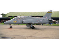 XX177 @ EGXC - Hawker Siddeley Hawk T1 flown by RAF No 100 Sqn based at Finningley and seen here at RAF Coningsby's Photocall 94. - by Malcolm Clarke