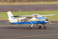 G-ATDO @ EGBG - Bolkow Junior at Leicester on the All Hallows Day Fly-in - by Terry Fletcher