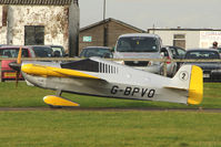 G-BPVO @ EGBG - Cassutt Racer at Leicester on the All Hallows Day Fly-in - by Terry Fletcher