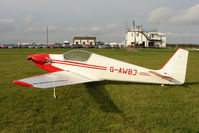 G-AWBJ @ EGBG - Fournier RF 4D at Leicester on the All Hallows Day Fly-in - by Terry Fletcher