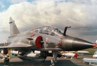 F-ZJRB @ FAB - Carrying a test registration, Dassault demonstrated the second Mirage 2000N at the 1986 Farnborough Airshow. - by Peter Nicholson