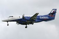 G-MAJL @ EGNT - British Aerospace Jetstream 4100 on approach to rwy 25 at Newcastle, UK. - by Malcolm Clarke