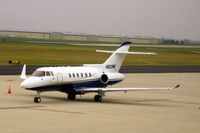 N523WG @ CID - On the Landmark ramp, seen from my office window