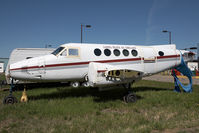 C-FIDN @ CYXJ - Air Alberta Air Ambulance Beech 100