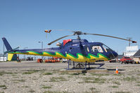 C-FLME @ CYXJ - Whitney Helicopters AS350 - by Andy Graf-VAP
