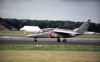 F-ZWRV @ FAB - The third prototype Alpha Jet was demonstrated at the 1974 Farnborough Airshow. It was used for weapons delivery trials and later became serial 40+01. - by Peter Nicholson