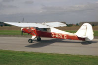 G-ARLG @ EGBR - Auster D4-108 at Breighton Airfield. - by Malcolm Clarke