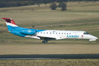 LX-LGK @ EDDR - taxying to the holding point RW27 - by FBE