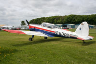 G-BDDD @ EGBP - Visitor to the 2009 Great Vintage Flying Weekend. - by MikeP