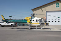 C-GNME @ CYXJ - VIH AS350