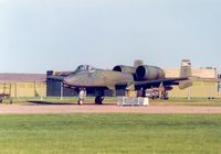 80-0146 @ EGUY - A-10A Thunderbolt of 511th Tactical Fighter Squadron/10th Tactical Fighter Wing on detachment to RAF Wyton in May 1989. - by Peter Nicholson