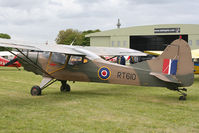 G-AKWS @ EGBP - Visitor to the 2009 Great Vintage Flying Weekend. - by MikeP