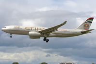 A6-EYG @ EGCC - Final approach for Runway 23R. - by MikeP