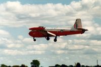 XM383 @ EGXG - Jet Provost T.3A of 7 Flying Training School at Church Fenton in May 1989. - by Peter Nicholson