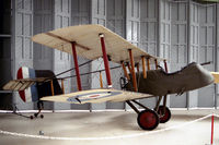 G-BFVH @ EGSU - Airco DH-2 (replica) at the Imperial War Museum, Duxford in 1987. - by Malcolm Clarke