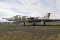 XL319 @ USWORTH - Avro 698 Vulcan B2 The first ex RAF Vulcan to pass into civilian ownership, 319 was flown into Sunderland Airport in February 1982. At the Noth East Aircraft Museum. - by Malcolm Clarke