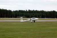SE-UOY @ ESSF - The ultimate motorglider: retractable landing gear and propeller! - by Henk van Capelle