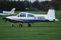 G-BBDL @ EGLM - Grumman AA-5 at White Waltham - by moxy