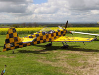 F-GOTC @ EGNG - Mudry CAP-232 at Bagby Airfield. - by Malcolm Clarke