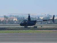 N9081U @ KTOA - New Robinson R44 out for checkride at the plant