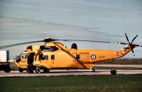 XZ598 @ EGQS - Sea King HAR.3 as based with 202 Squadron at Lossiemouth in the Summer of 1982. - by Peter Nicholson