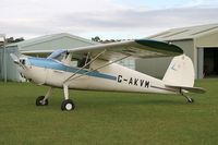 G-AKVM @ FISHBURN - Cessna 120. At Fishburn Airfield, UK in 2007. - by Malcolm Clarke