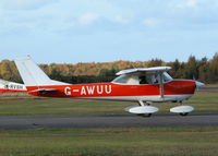 G-AWUU @ EGLK - TAXYING TO THE RUN UP AREA FOR RWY 25 - by BIKE PILOT