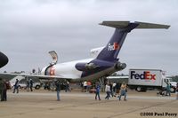 N204FE @ NTU - FedEx Display, complete with truck!