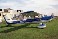 G-AWCP @ EGTC - Reims Cessna F150H at Cranfield Airport, UK in 1988. - by Malcolm Clarke