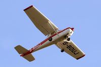 G-BOUJ @ EGTC - Cessna 150M at Cranfield Airport, UK. Formerly N3058V. - by Malcolm Clarke