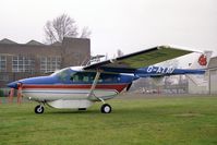 G-AZAV @ EGTC - Cessna 337F Super Skymaster at Cranfield Airport, UK. - by Malcolm Clarke