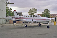 G-SLOT @ EGTC - Cessna 340A at Cranfield Airport, UK in 1988. - by Malcolm Clarke