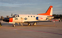 165513 @ KRND - Navy Sabreliner on display during Randolph Airshow 09. - by TorchBCT