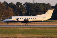 N650CT @ ORF - Charter Air Transport, Inc 1990 Embraer EMB-120ER Brasilia N650CT (FLT SRY650 - Stingray 650) rolling out on RWY 5 after arrival from Atlantic City Int'l (KACY) in nice evening light.